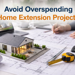 avoid overspending on a home extension