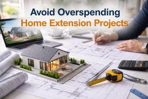 avoid overspending on a home extension